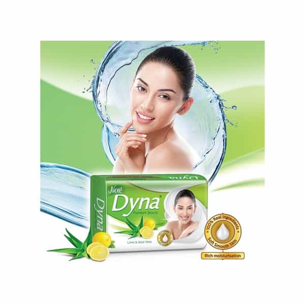 Dyna Lime & Aloevera Extracts ( 150Gm X 6) Packet Of 900 G