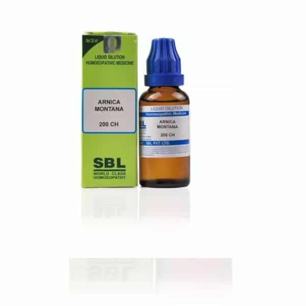 Sbl Arnica Montana Dilution 200 Ch 30 Ml Pack Of 2