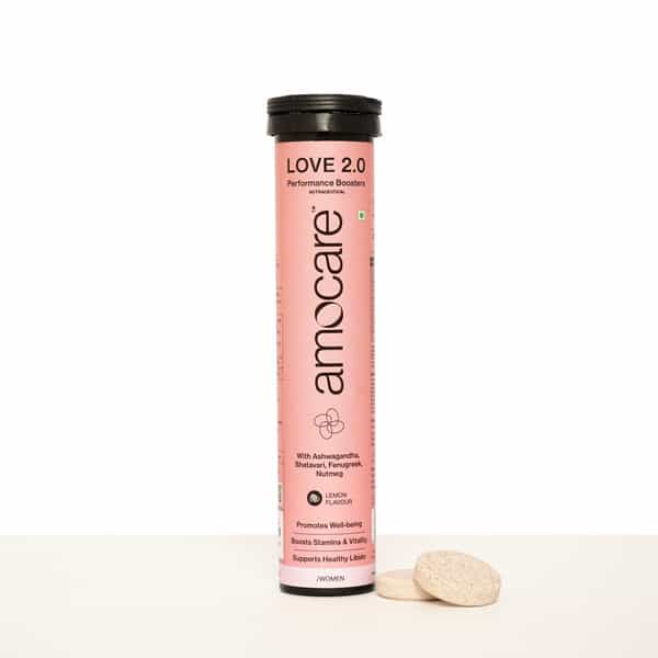 Amocare Desire Boosters For Women | Promotes Well-Being | Elevates Mood & Boosts Energy | 100% Veg