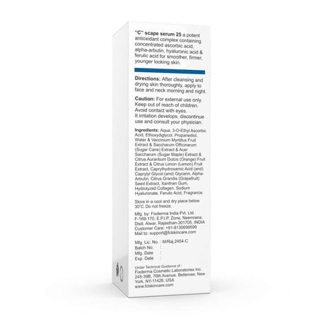 Fcl C Scape Serum 25% For Firmer | Smoother