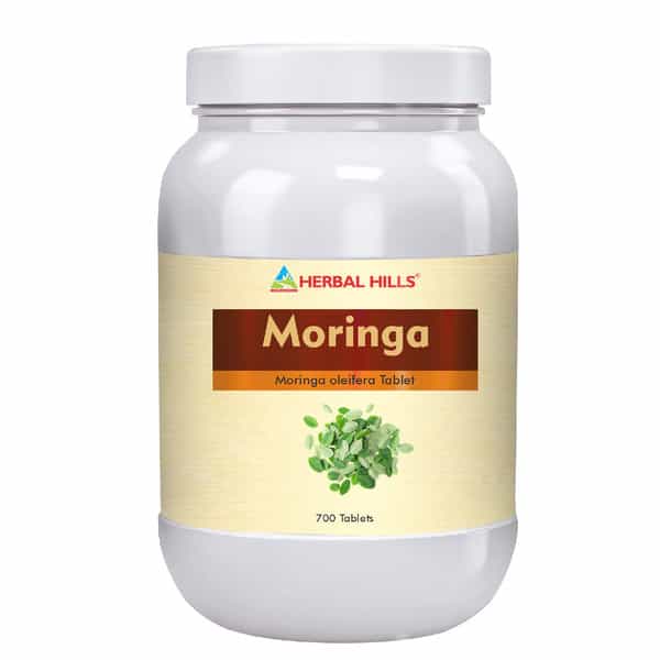 Herbal Hills Moringa - Value Pack 700 (Pack Of 4) Moringa Tablets