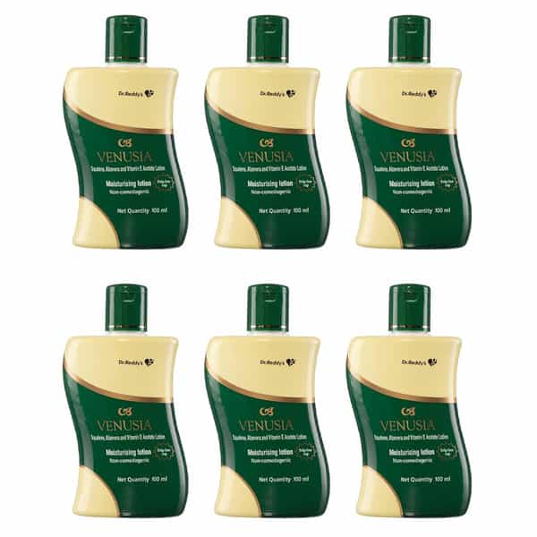 Venusia Moisturizing Lotion | 100 Ml | Pack Of 6
