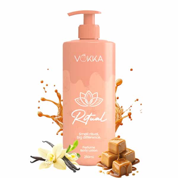 Vokka Ritual Perfume Body Lotion 250Ml | Warm Vanilla Gourmand Fragrance