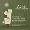 Qraa Men Acne Clearing Face Wash For Men-With Turmeric And Tea Tree Oil -100 G