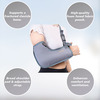 Stergic Iris Arm Sling For Shoulder Support For Fracture Support | Immobilization - Xl Size