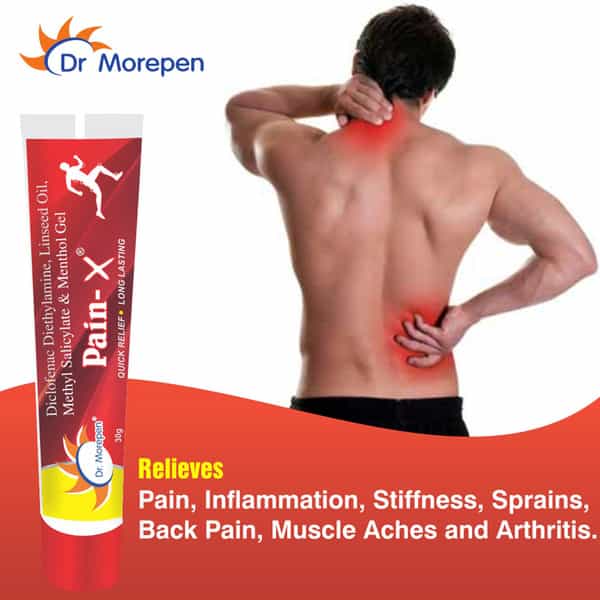 Dr. Morepen Pain X | Gel | 30 Gm