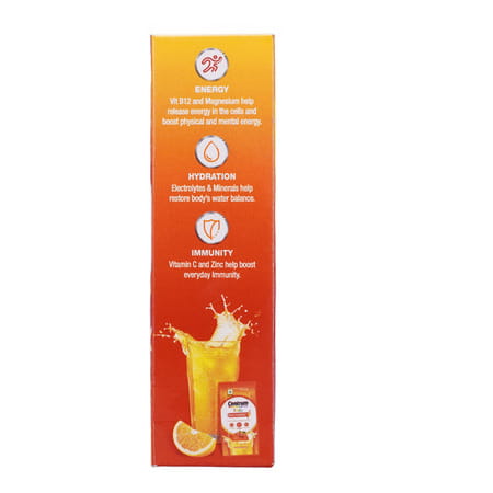 Centrum Kids Recharge Orange Flavour Fizzy Drink Mix Sachet 5 Gm