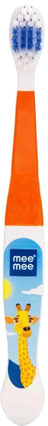 Mee Mee Easy Grip Toothbrush - Orange - 1 Unit