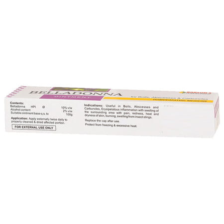 Baksons Homoeopathy Belladonna Ointment 25 Gm
