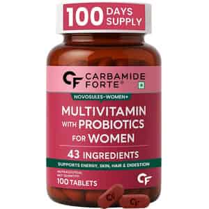 Carbamide Forte Multivitamin Tablets For Women With 43 Ingredients-100 Tablets