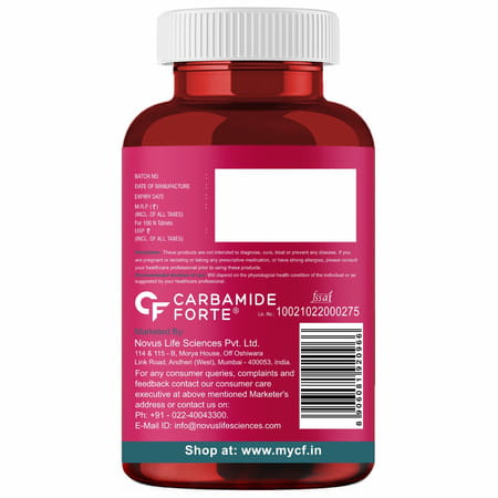 Carbamide Forte Multivitamin Tablets For Women With 43 Ingredients-100 Tablets