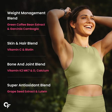 Carbamide Forte Multivitamin Tablets For Women With 43 Ingredients-100 Tablets