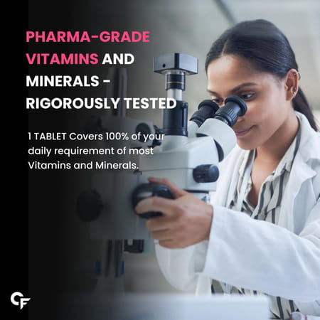 Carbamide Forte Multivitamin Tablets For Women With 43 Ingredients-100 Tablets