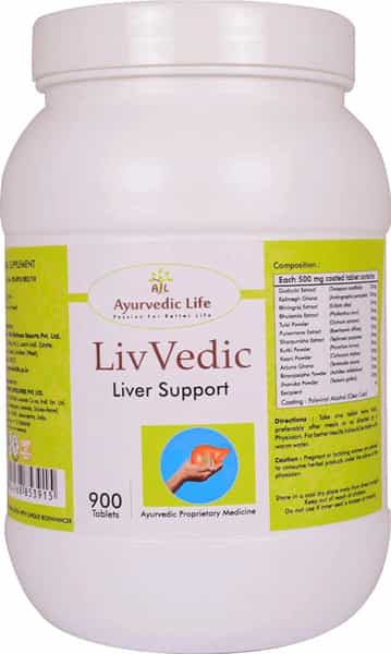 Al-Ayurvedic Life Livvedic - 900 Tablets Pack Of 2