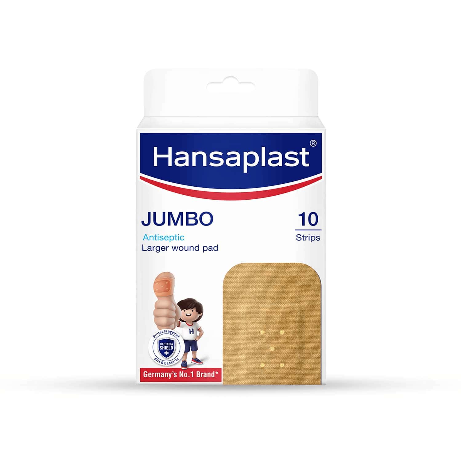 Hansaplast Jumbo (10 Strips)