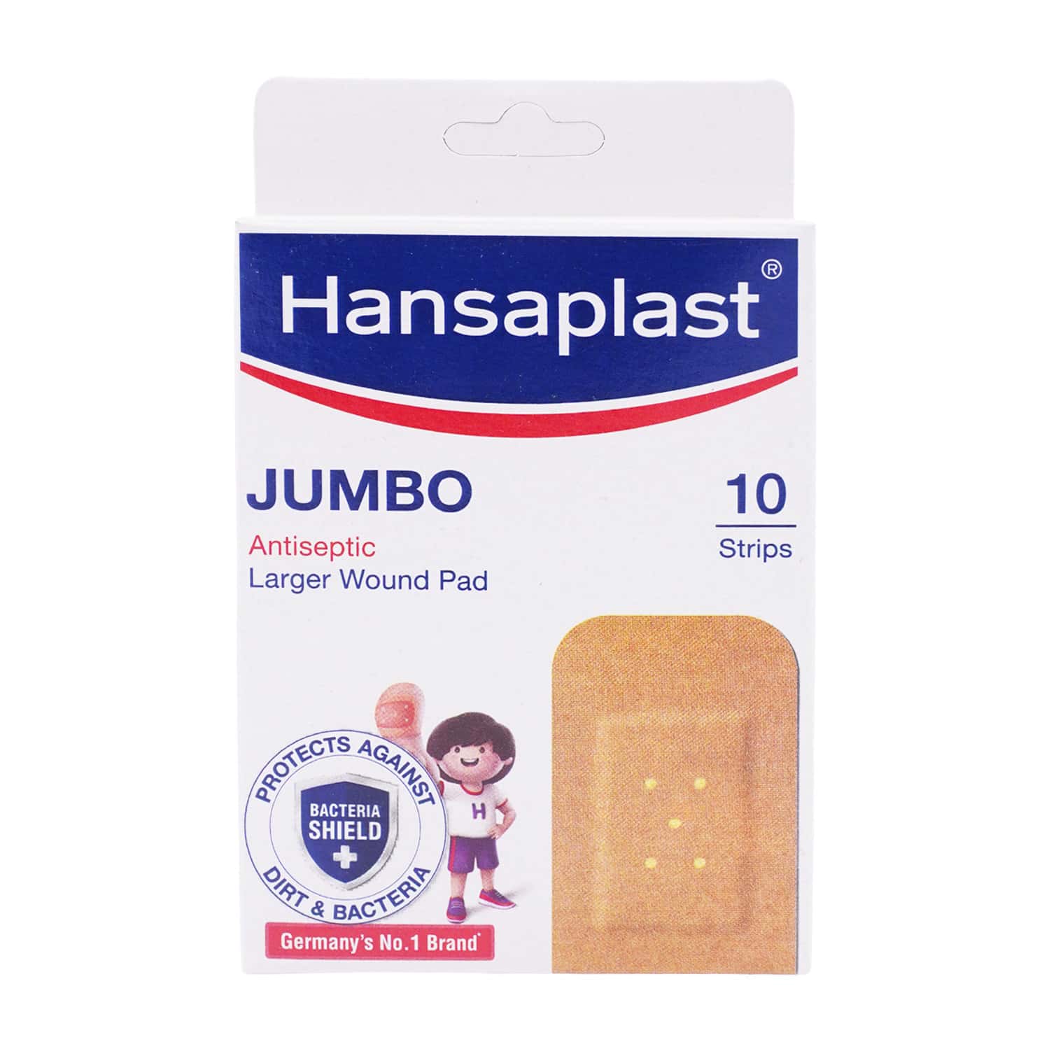 Hansaplast Jumbo (10 Strips)