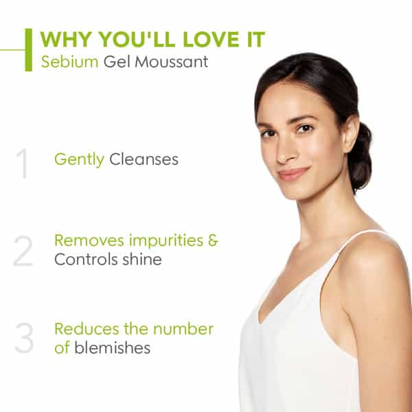 Bioderma Sebium Gel Moussant Cleansing Foaming Gel Combination/Oily Skin 200Ml