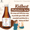 Healthbest Multivitamin Syrup For Kids Daily Immune Support With Vitamin C & Zinc - 200Ml