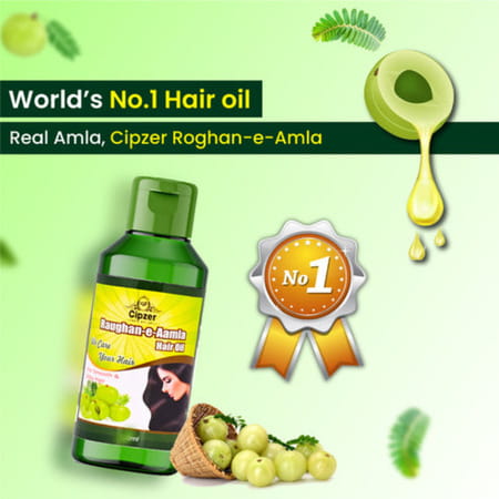 Cipzer Roghan-E-Amla 100ml | Supports Hair Strength| Root Nourishment & Healthy Growth