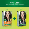 Nisha Creme Hair Color 1.0 Natural Black 120g Pack Of 3 Ammonia Free Hair Colour, 100% Grey Coverage