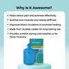 Pharmeasy Hot Water Bag - Relieves Pain - Relaxes Sore Muscles - Improves Blood Supply - Blue - 2L