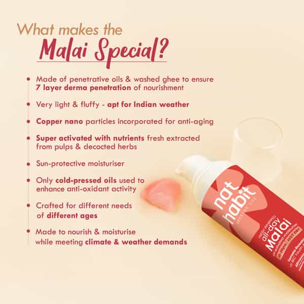 Nat Habit Tomato Rosehip Light Face Moisturizer | Glowing Skin | Non Sticky | Spf Activated - 30G