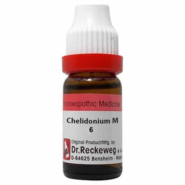 Dr. Reckeweg Chelidonium Maj Dilution 6 Ch 11 Ml