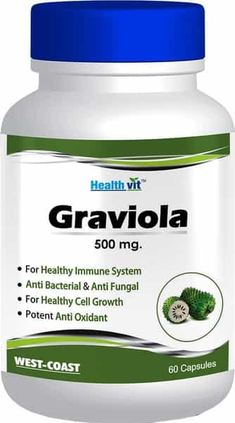Healthvit Graviola 500Mg -60 Capsules