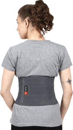 Besafe Forever Post Delivery Abdominal Belt For Tummy Trimmer | Xxl | Grey