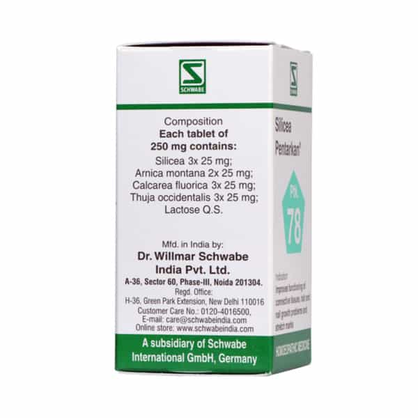 Dr. Willmar Schwabe India Silicea Pentarkan 20 Gm
