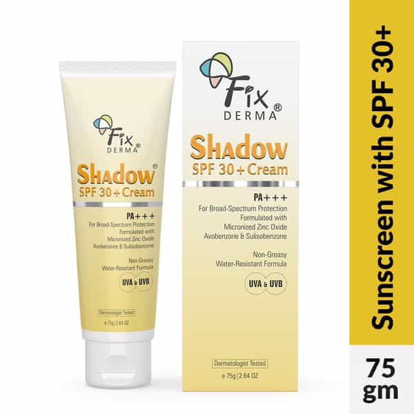 Fixderma Shadow Spf 30+ Pa+++ Tube Of 75Gm Cream