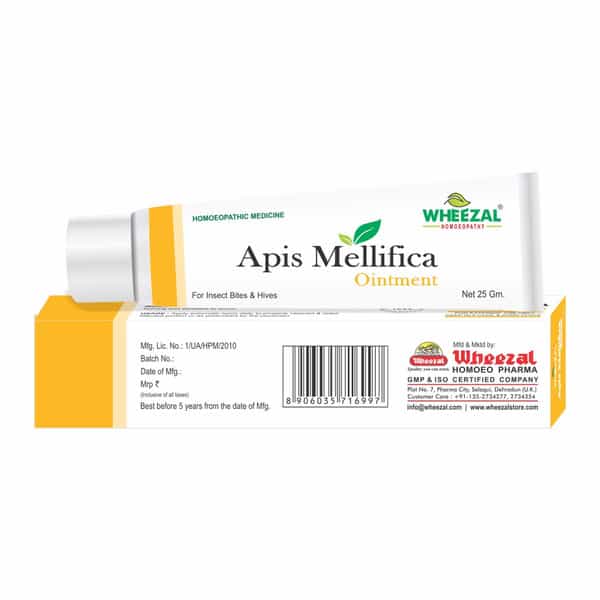 Wheezal Apis Mellifica Ointment 25Gm