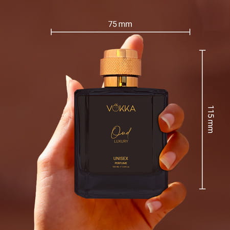 Vokka Oud 100 Ml | Unisex Luxury Long Lasting Perfume For Men & Women | Edp Fragrance For Gift