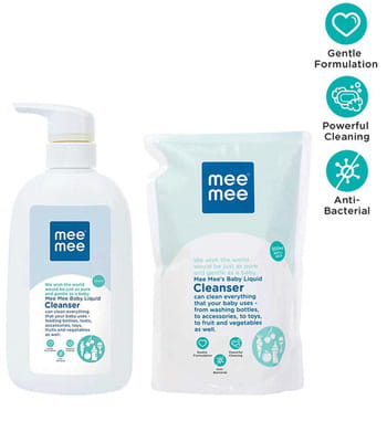 Buy MEE MEE ANTI-BACTERIAL BABY LIQUID CLEANSER BOTTLE (500ML