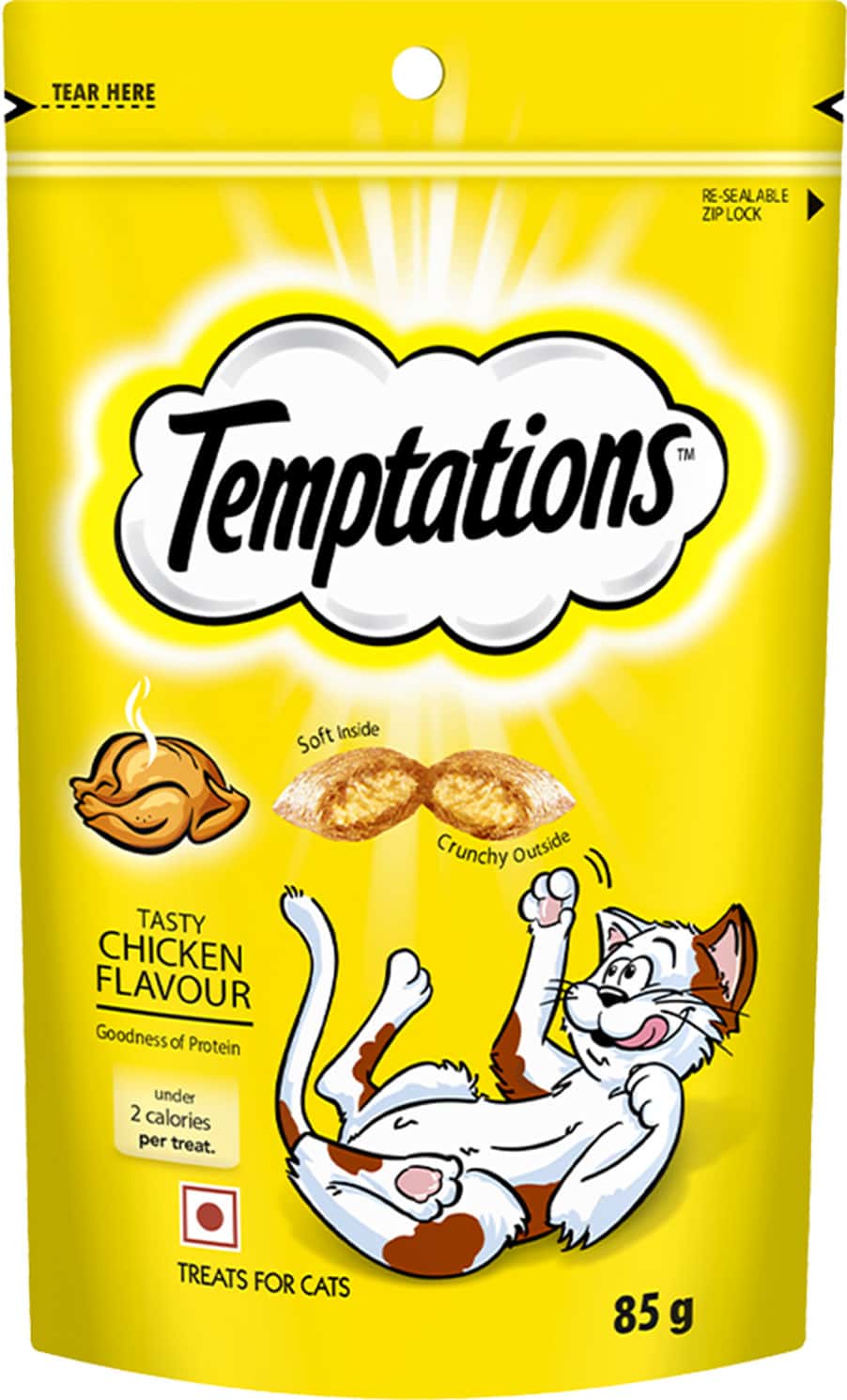 Temptations Tasty Chicken 85g