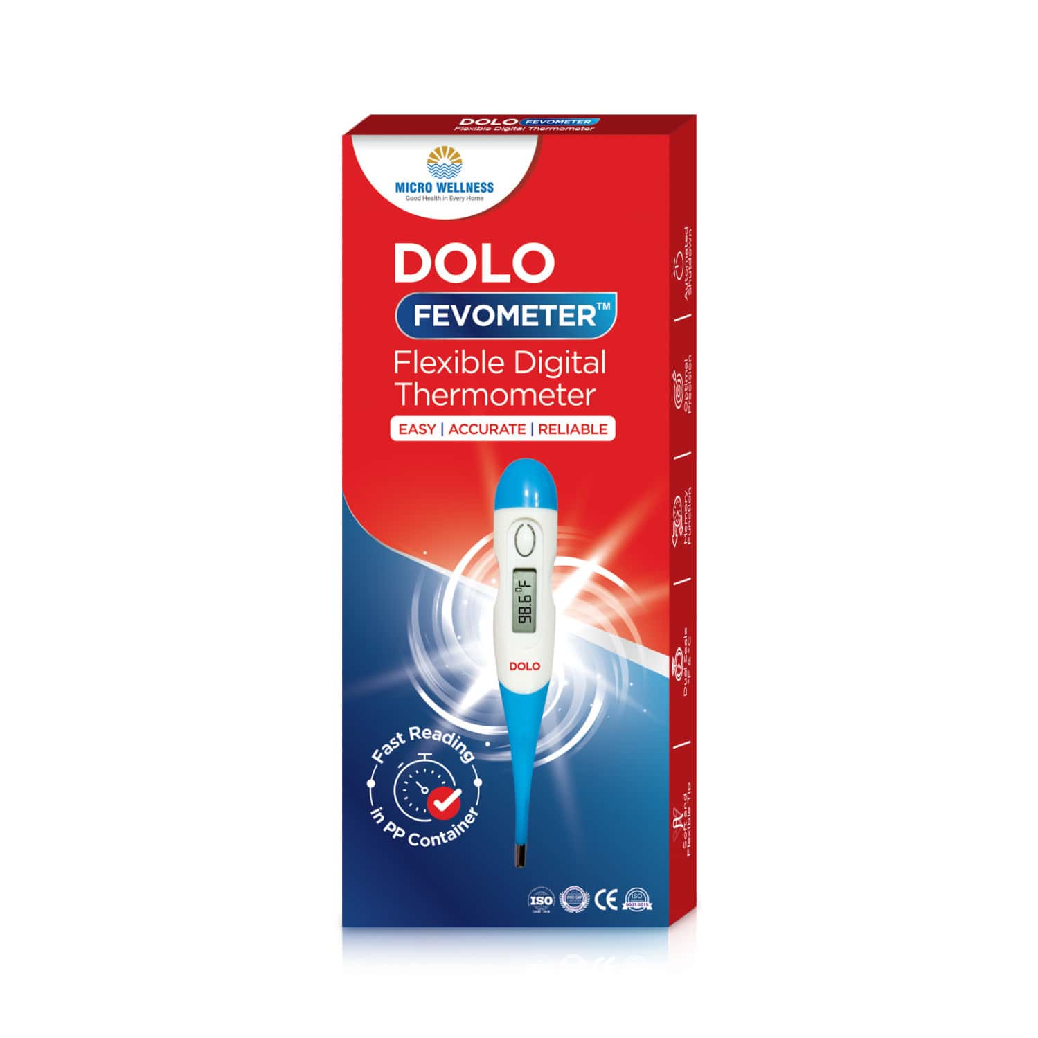 Dolo Fevometer Digital Thermometer 1 No's