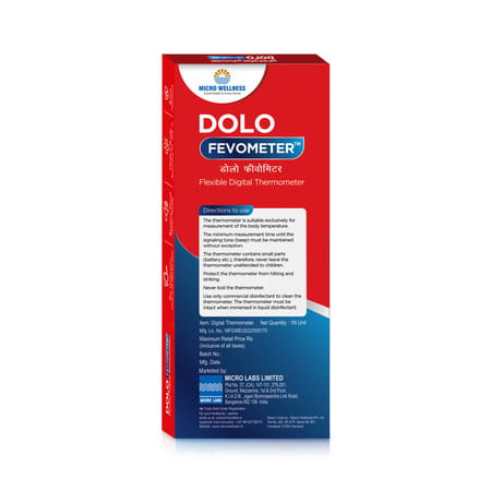 Dolo Fevometer Digital Thermometer 1 No'S