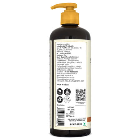 Wow Skin Science Shea & Cocoa Butter Body Lotion 400 Ml