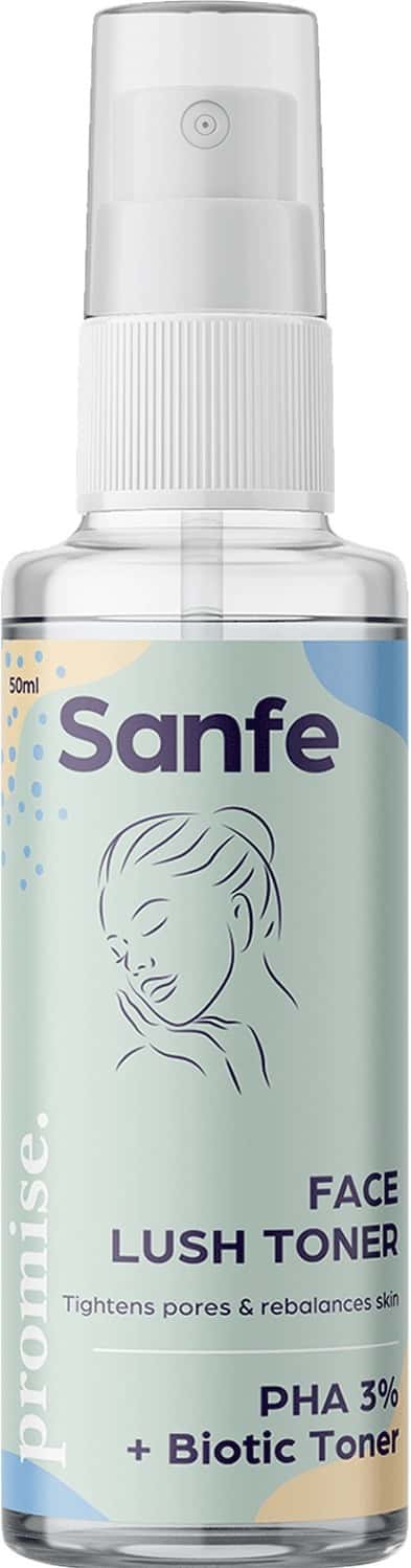 Sanfe Promise 3% Pha Face Lush Toner For Pore Tightening & Mild Exfoliation 50ml