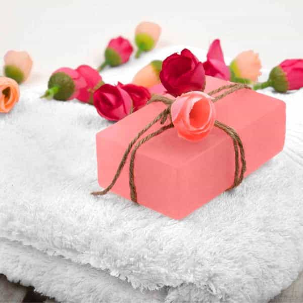 Rivona Naturals Indian Rose Soap ( Pack Of 3 - 100 G X 3 )