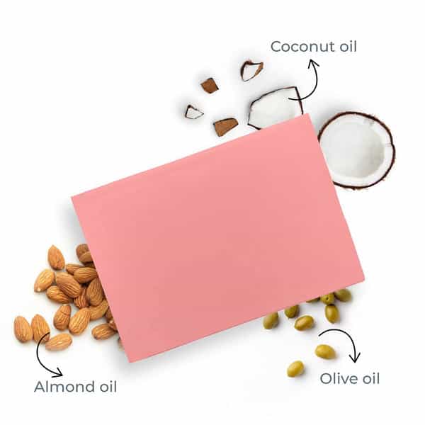 Rivona Naturals Indian Rose Soap ( Pack Of 3 - 100 G X 3 )