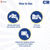 Cir Bed Bath Wipes 10S