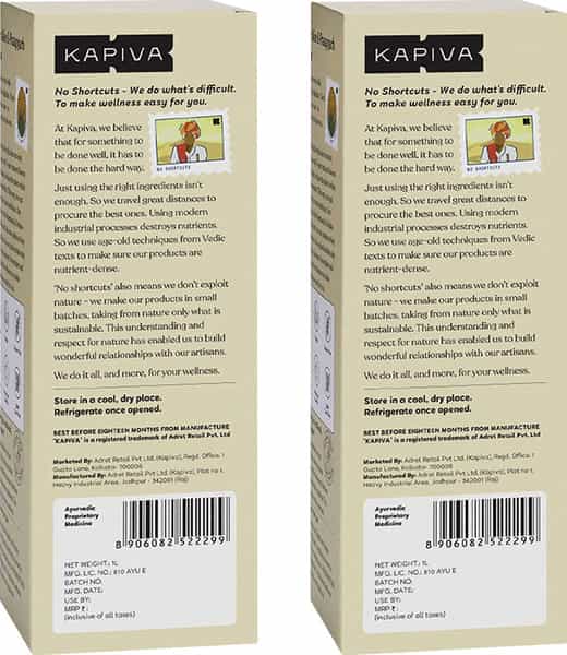 Kapiva Aloe Vera + Amla Juice (2L)|Cold-Pressed Juice For Glowing Skin & Metabolism|Super Saver Pack