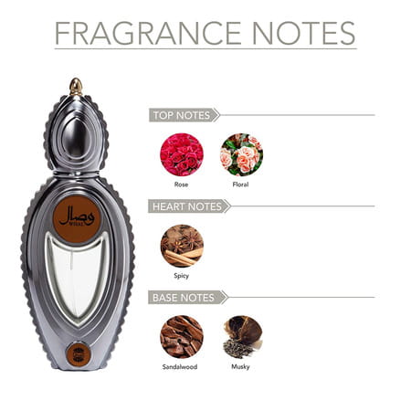 Ajmal Wisal Edp 50Ml Perfume For Women And Majmua Cp Oil Alcohol-Free Attar 10Ml For Unisex