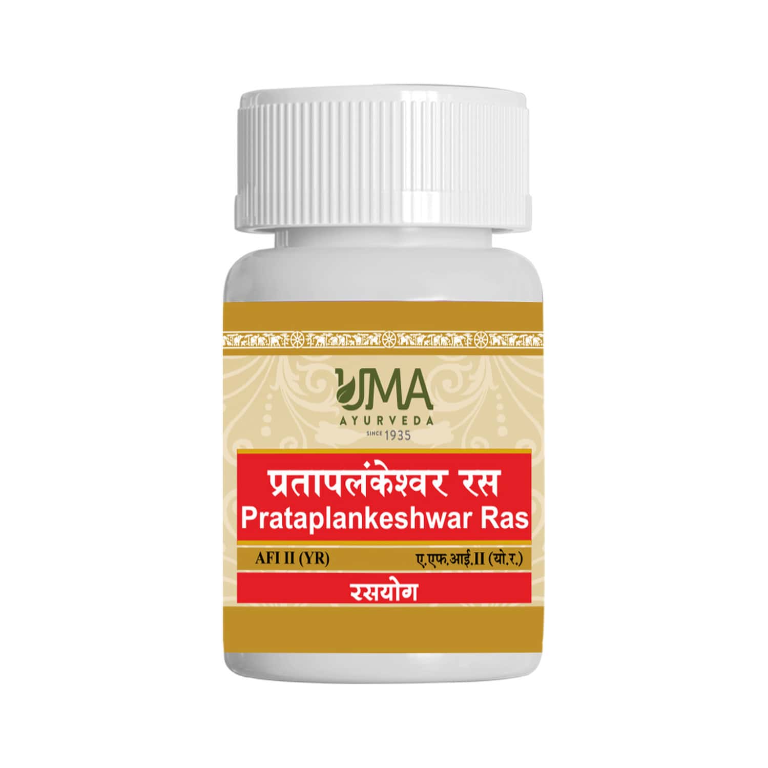 Uma Ayurveda Prataplankeshwar Ras Ayurvedic Tablets 80 Tab