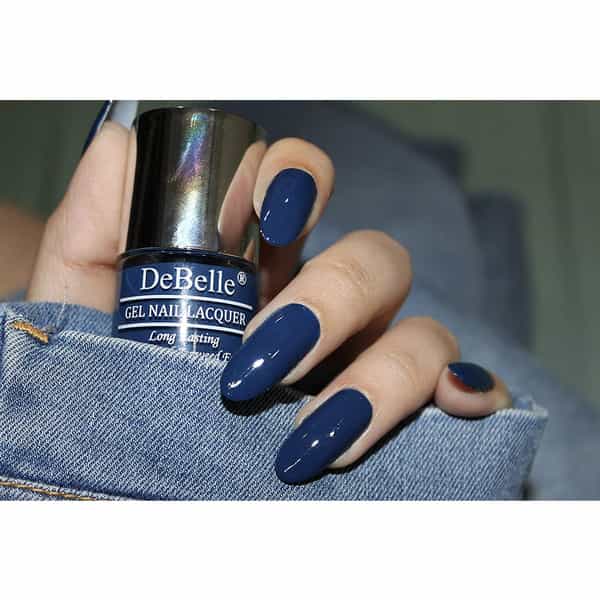 Debelle Gel Nail Polish Gift Set Of 2 Bleu Allure | Laura Aura- 16 Ml(8 Ml Each)