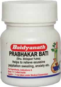 Baidyanath Asli Ayurved Prabhakar Bati 20 Tablets (pack Of 3)