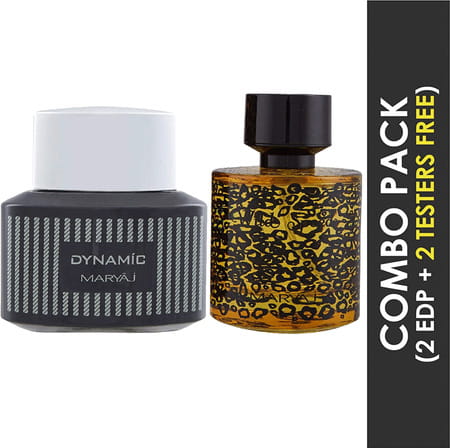 Maryaj Dynamic For Him Edp 100 Ml & Wild Speed For Him Edp 100 Ml Pack Of 2