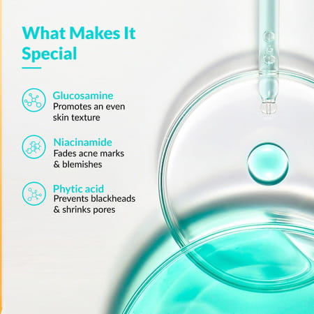 Fixderma Pore Minimizer Face Serum | 20% Niacinafmide For Minimizing Enlarged Pores Over Time - 10g