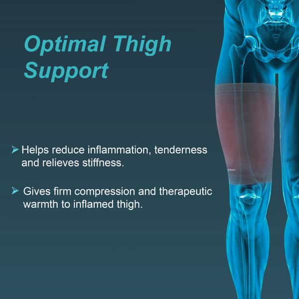 Tynor Thigh Support Grey Large 1 Unit